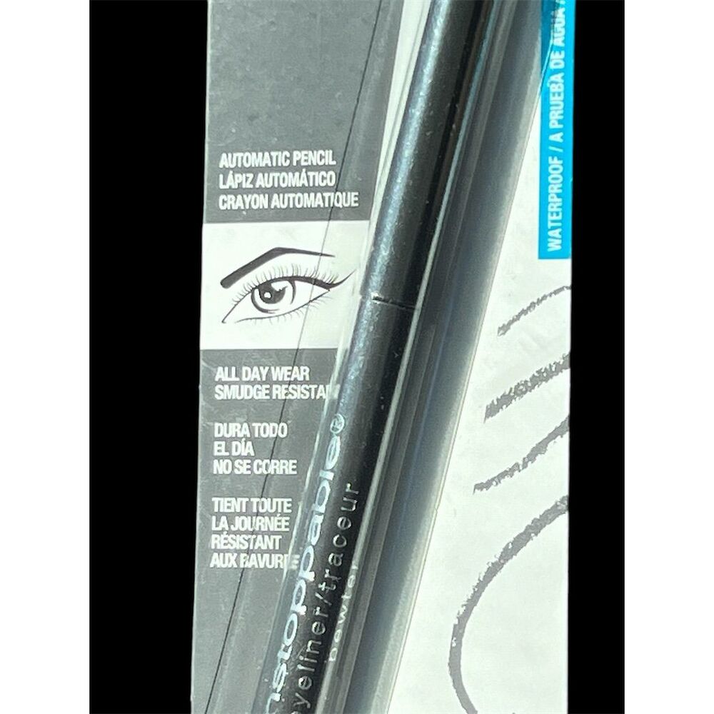 Maybelline Unstoppable Eyeliner in PEWTER Waterproof Smudge-Resistant Pe…